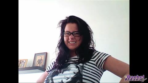 Webcam #106 - bigger boobs and new glasses! 3 minute 